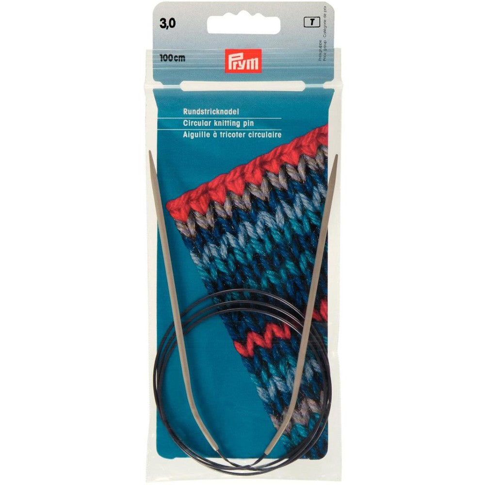 PRYM 3 mm 100 cm Klasik Misinalı Şiş - 211236